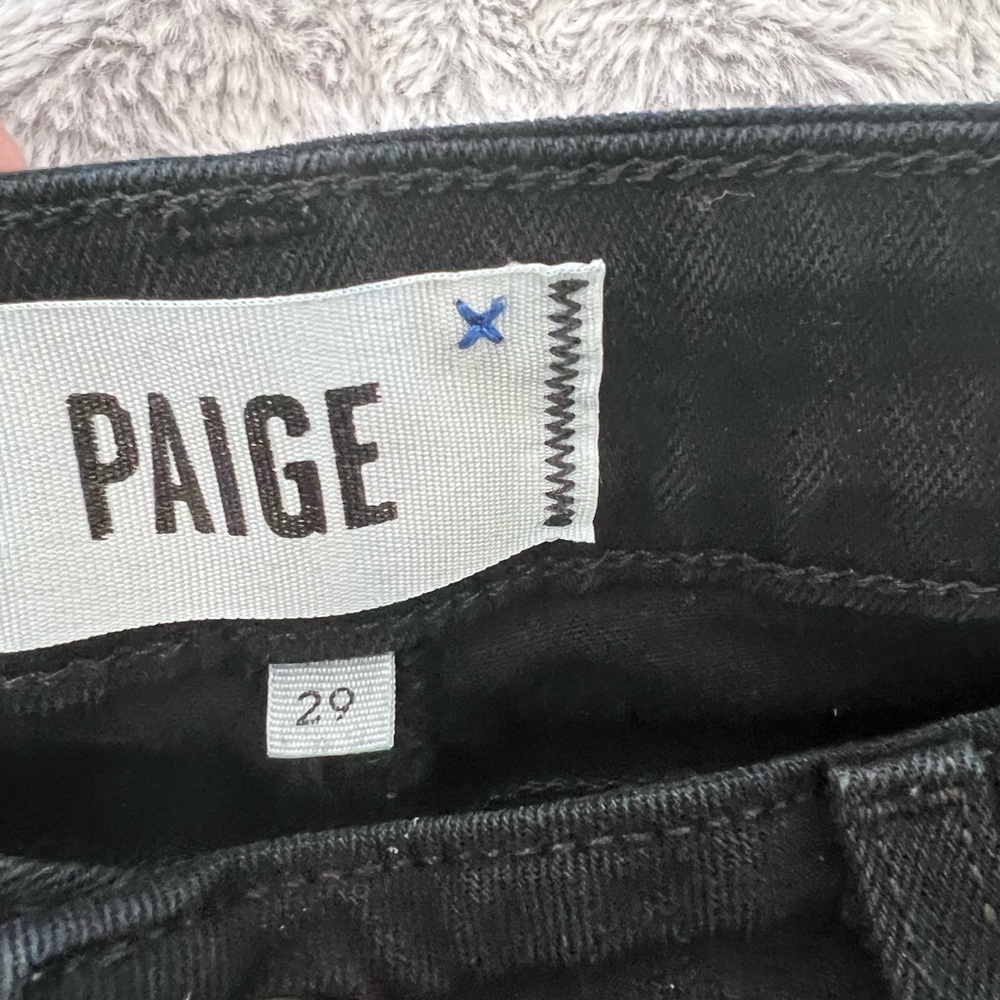 PAIGE Classic Black Denim